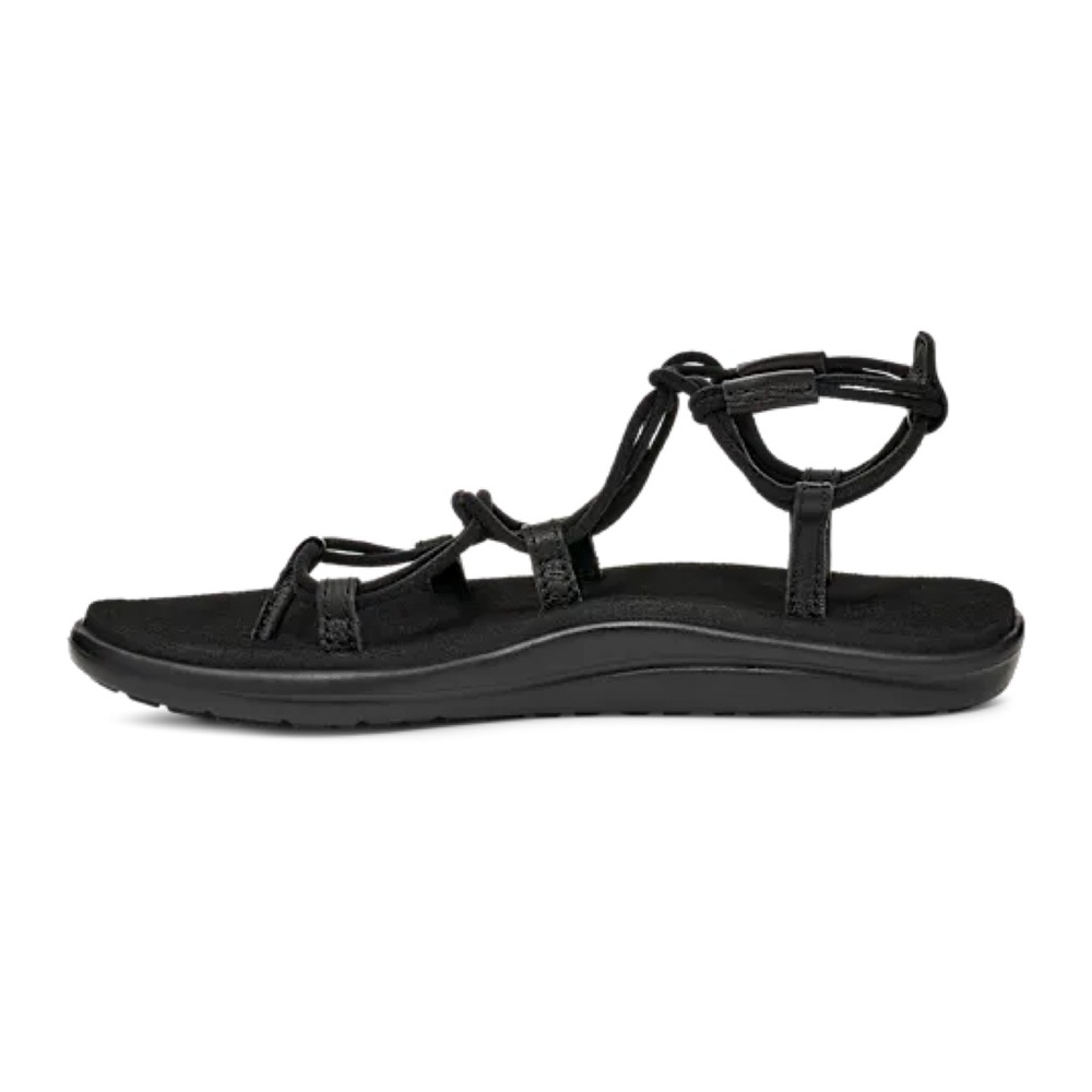 NEW TEVA Women's Voya Infinity Sandal Black Strappy Comfortable Size 9 - Picture 2 of 16